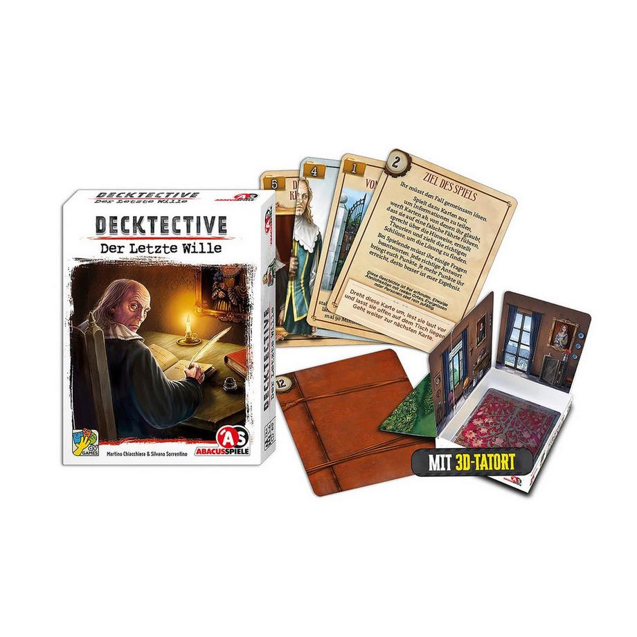 Abacus  Spiele Decktective - Der Letzte Wille 