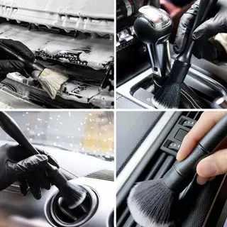 Northix Brosses de nettoyage pour l'intérieur de la voiture - 3 pièces