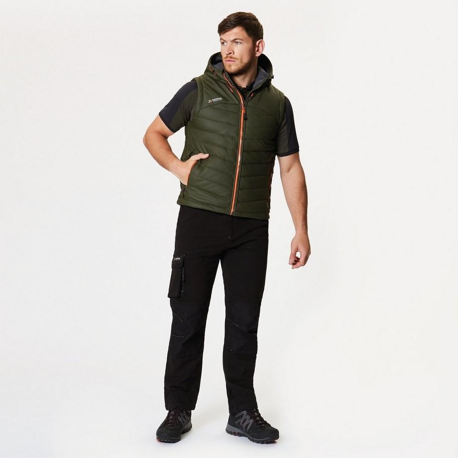 Regatta Calculate Gilet trapuntato con cappuccio  