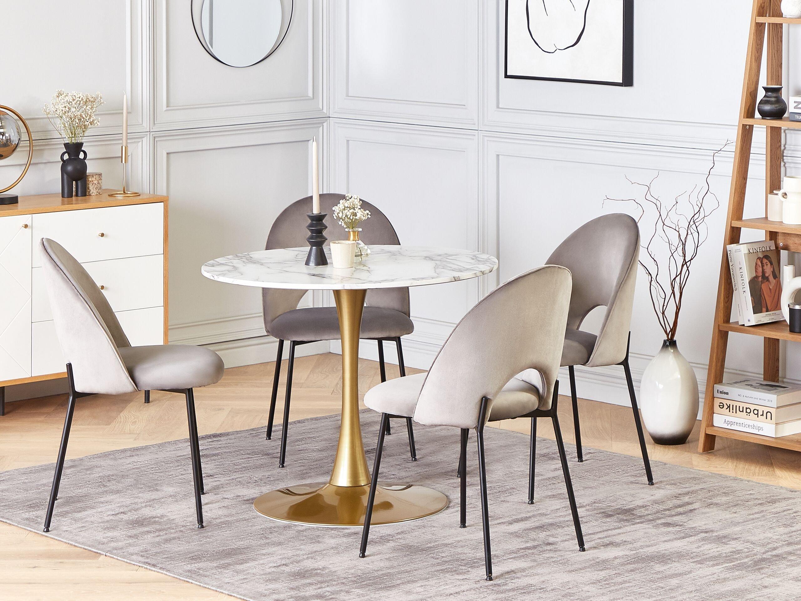 Beliani Table de repas en MDF Moderne BOCA  