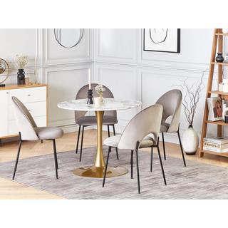 Beliani Table de repas en MDF Moderne BOCA  