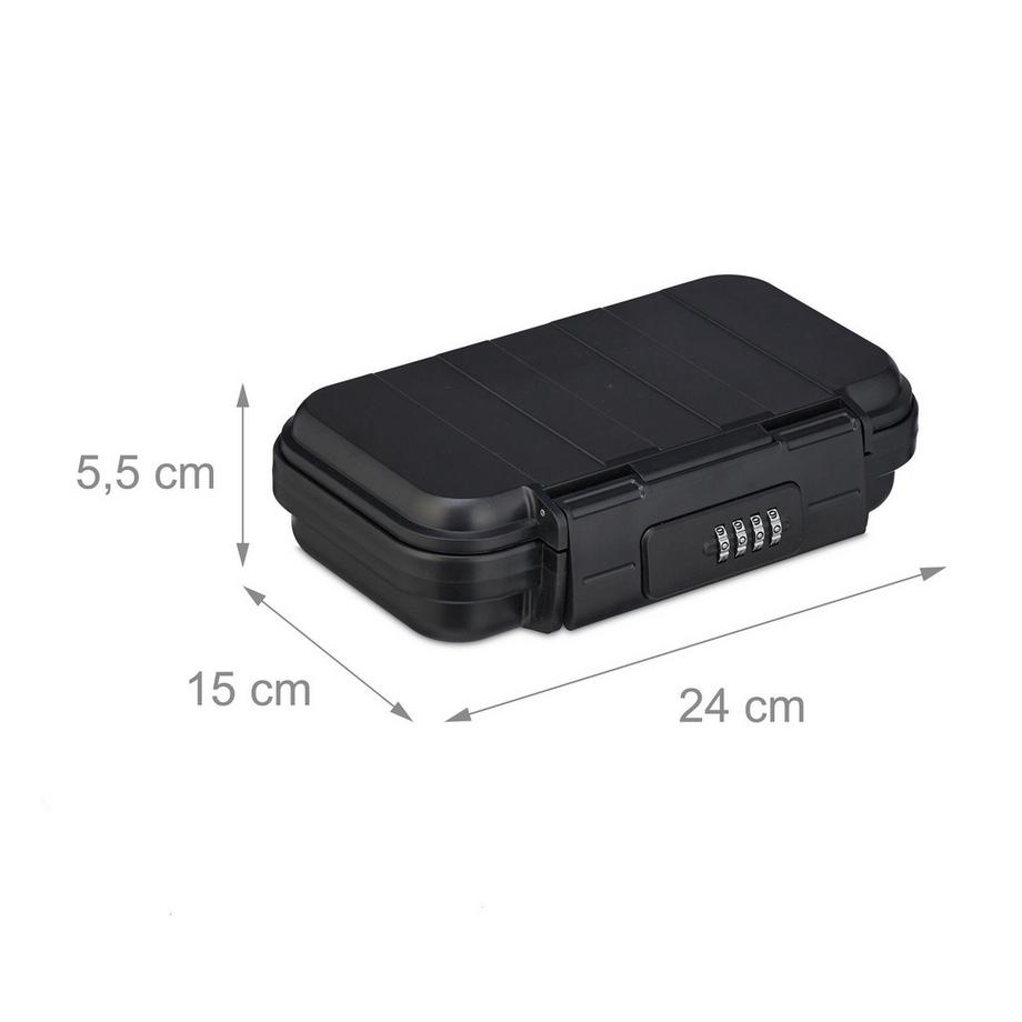 B2X  Tragbare Sicherheitsbox mit Zahlenschloss 