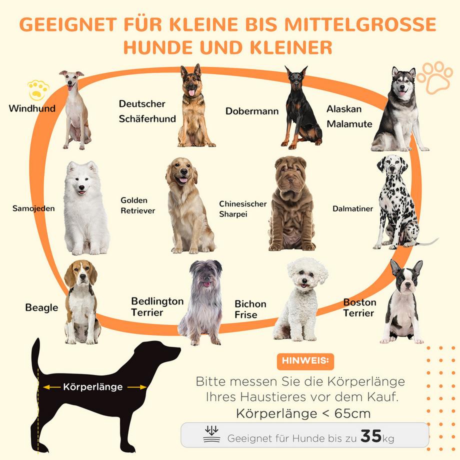 PawHut  Hundehütte 