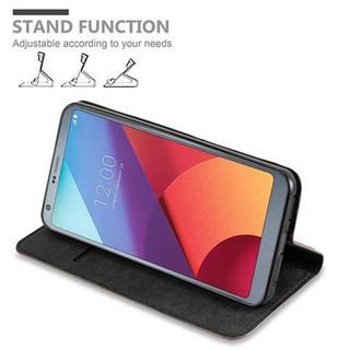 Cadorabo  Housse compatible avec LG G6 - Coque de protection avec fermeture magnétique, fonction de support et compartiment pour carte 