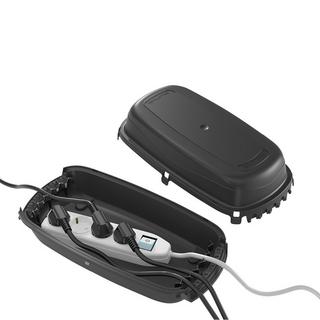 STEFFEN  Kabelbox DLINE 360 x 195 x 115 mm, IP54, Schwarz 