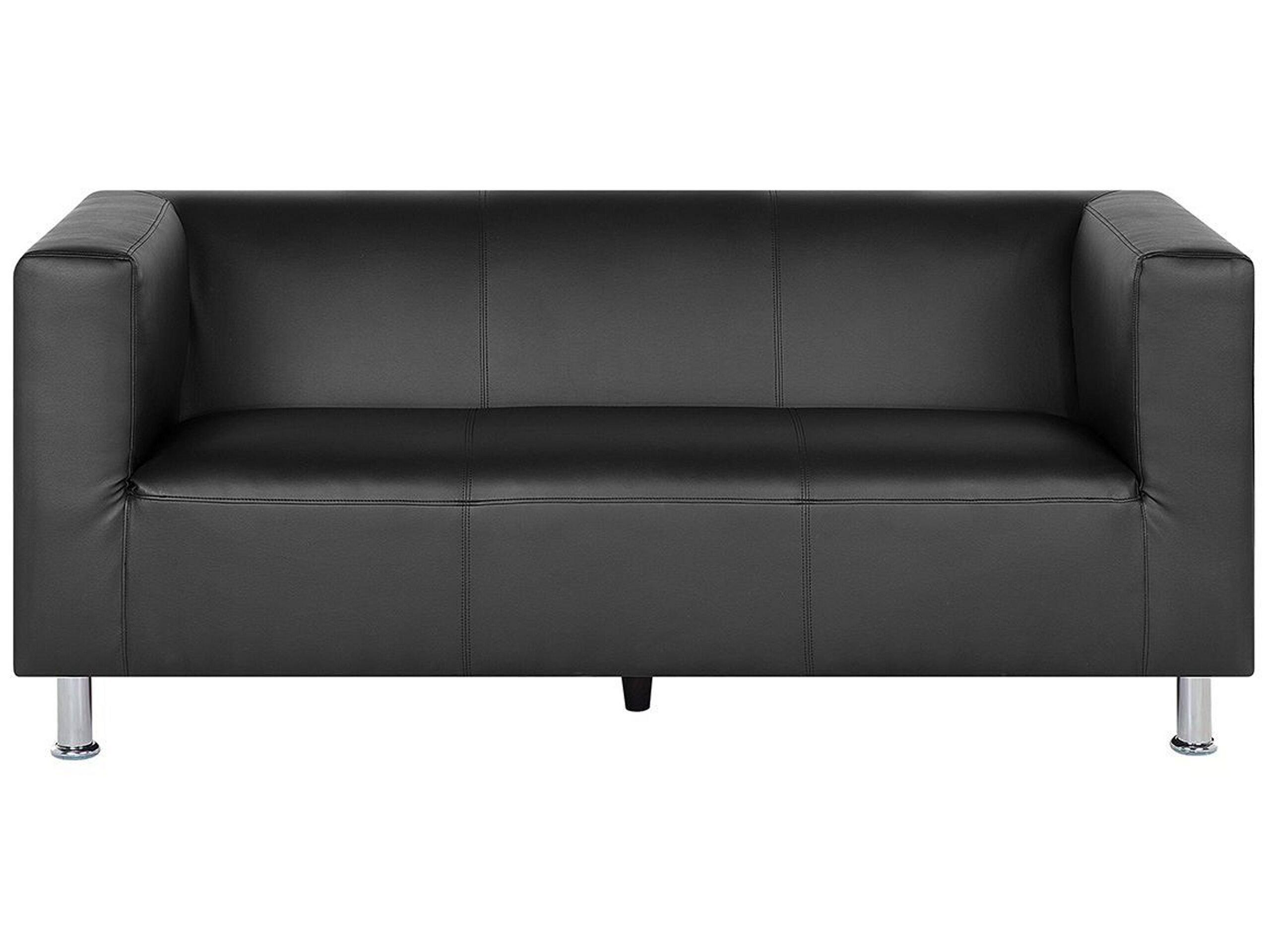 Beliani 3 Sitzer Sofa aus Kunstleder Modern FLORO  