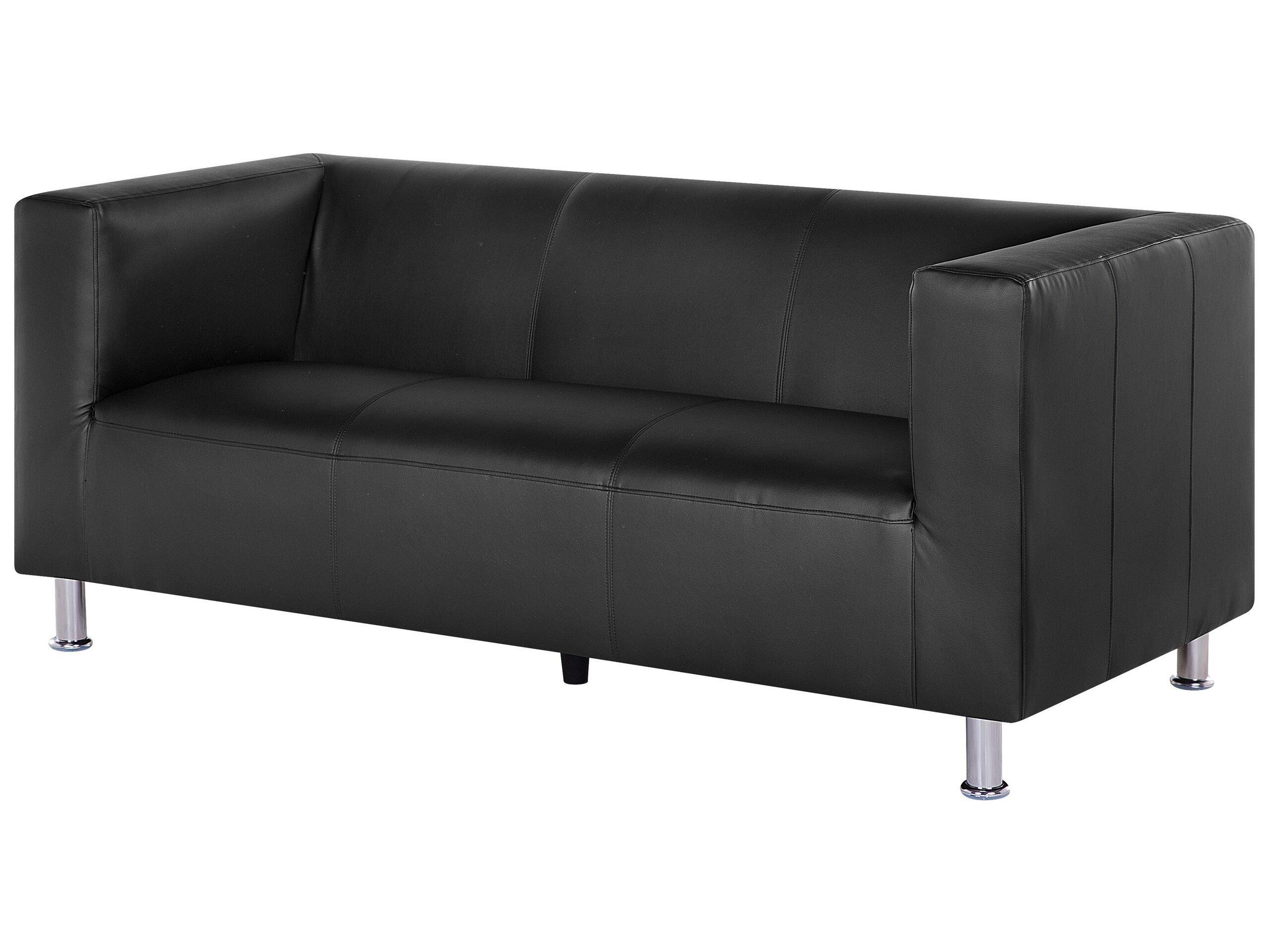 Beliani 3 Sitzer Sofa aus Kunstleder Modern FLORO  