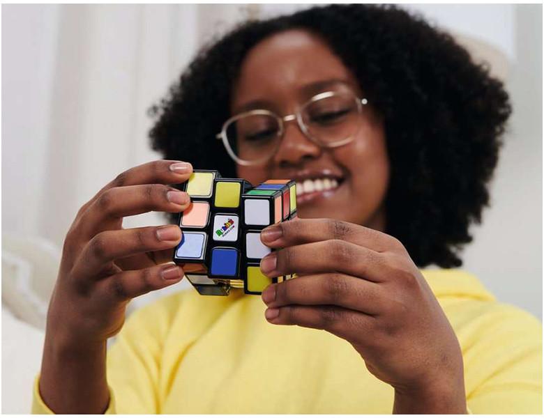 THINKFUN  Thinkfun Rubik's Re-Cube, der original Zauberwürfel 3x3 von Rubik's in der nachhaltigeren Variante für Erwachsene und Kinder ab 8 Jahren 
