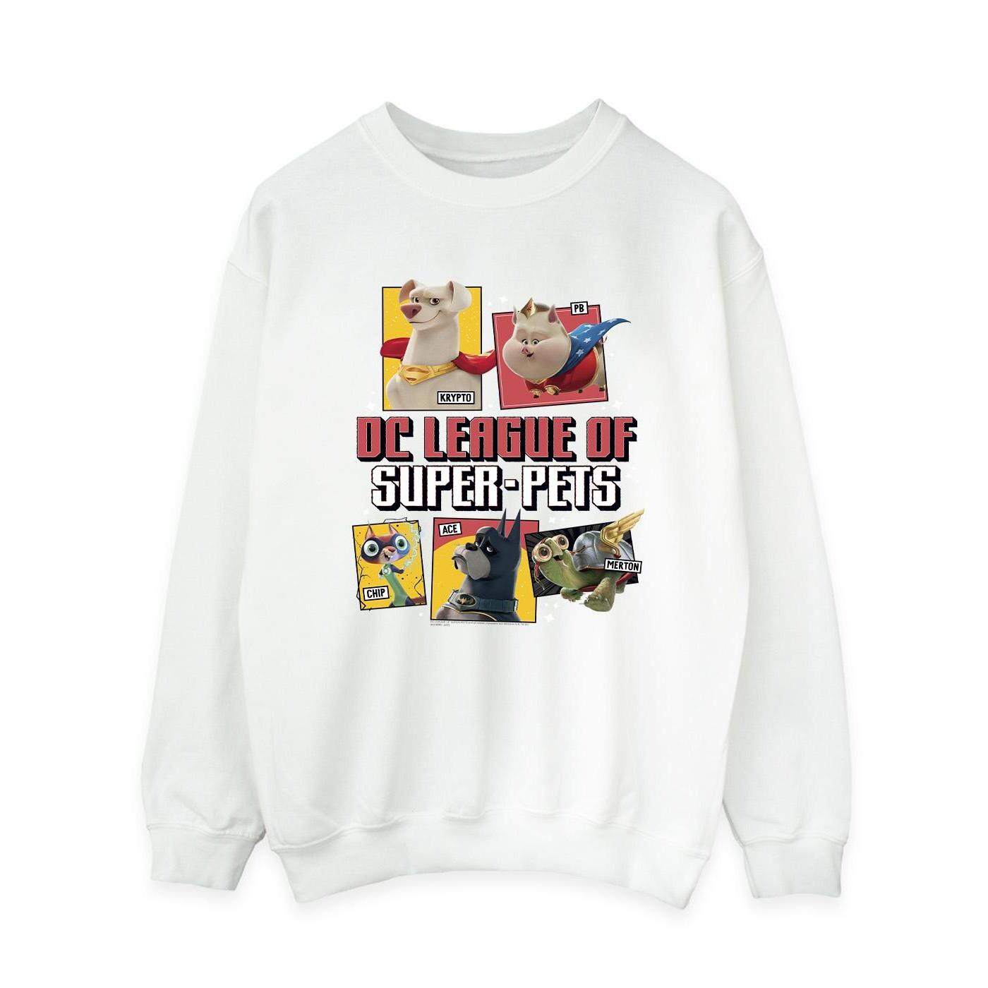 DC COMICS  DC League Of SuperPets Sweatshirt 