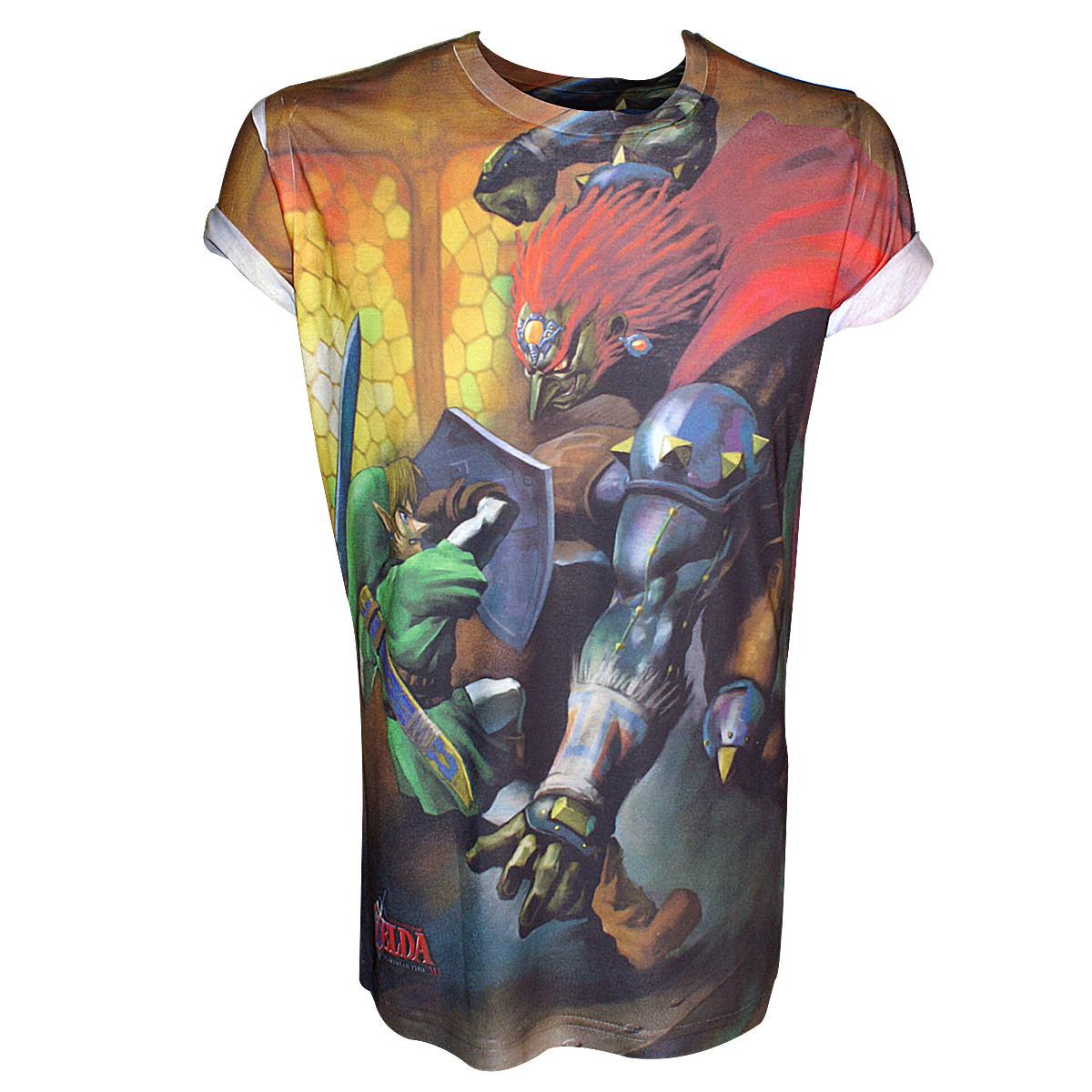 Bioworld  T-shirt - Zelda - Link & Ganondorf 