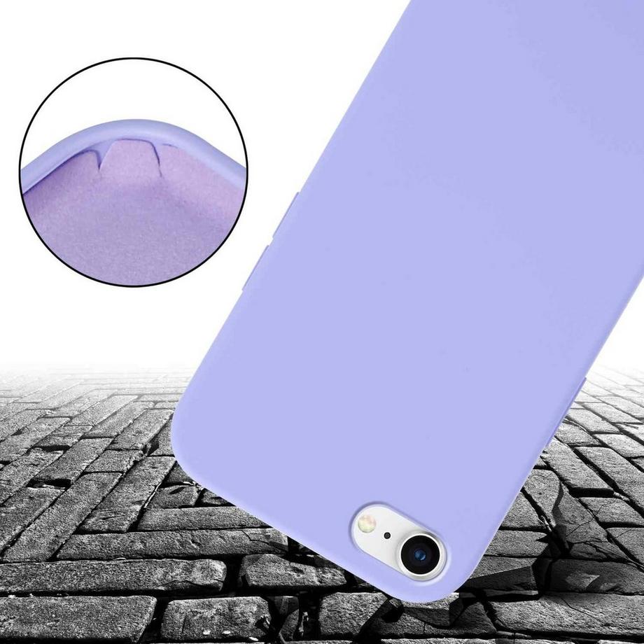 Cadorabo  Handy Kette für Apple iPhone 7  7S  8  SE 2020 Silikon Schutzhülle 