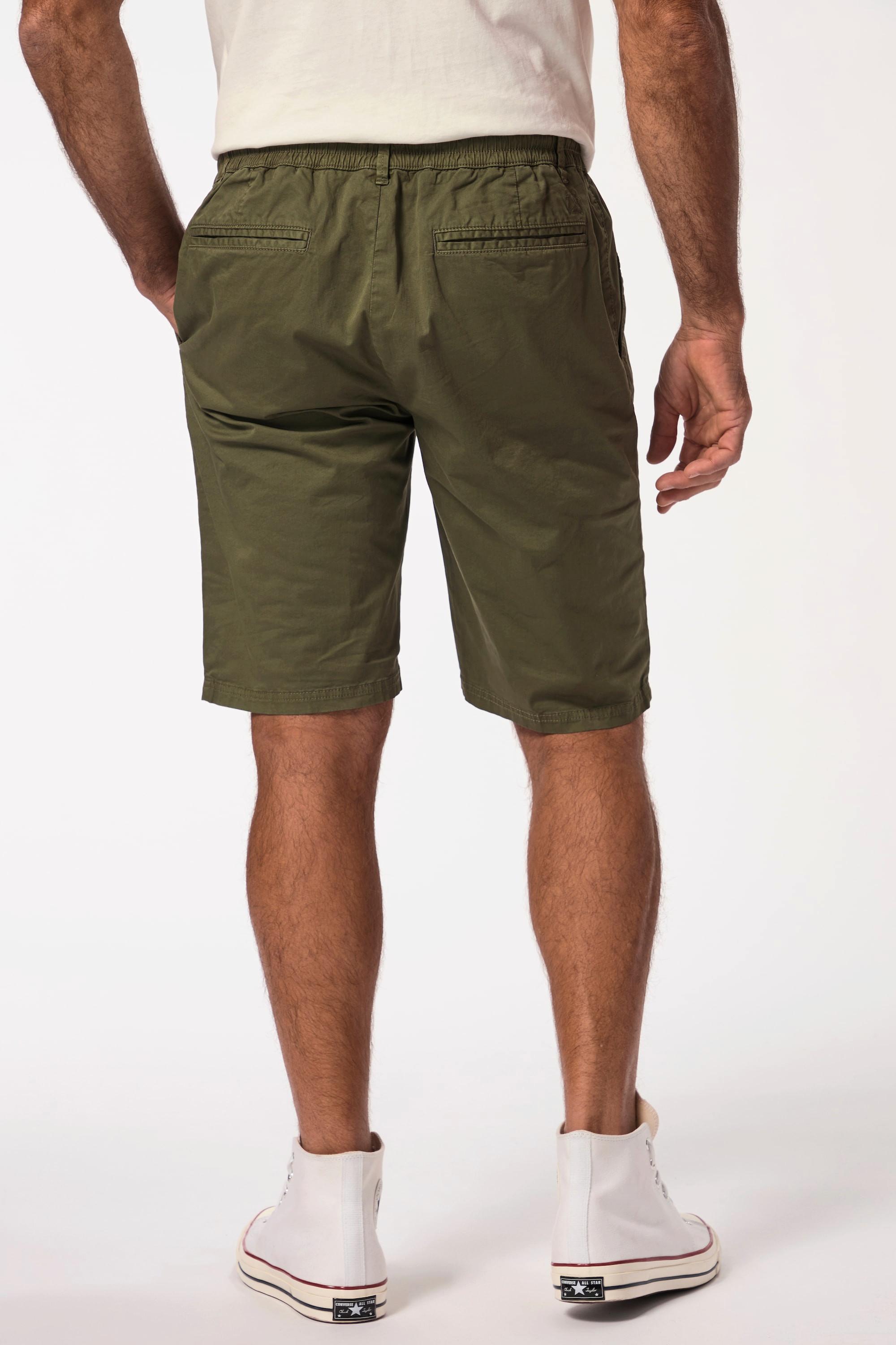 JP1880  Bermuda chino con FLEXNAMIC®, taglio speciale per l'addome e quattro tasche, fino alla tg. 8XL 