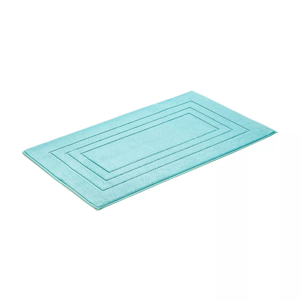 VOSSEN - Feeling Badematte, 60x100cm, Taubenblau