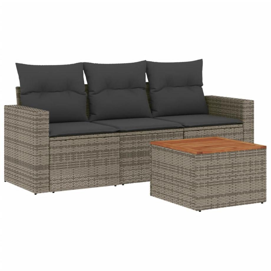 Garten sofagarnitur poly-rattan