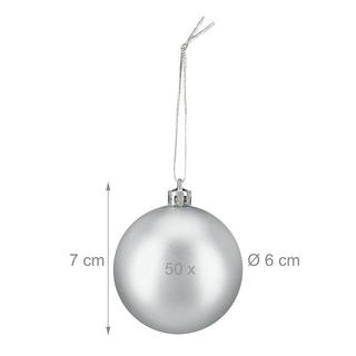 Northix Set di palline per albero di Natale, confezione da 50  