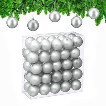 Set di palline per albero di Natale, confezione da 50