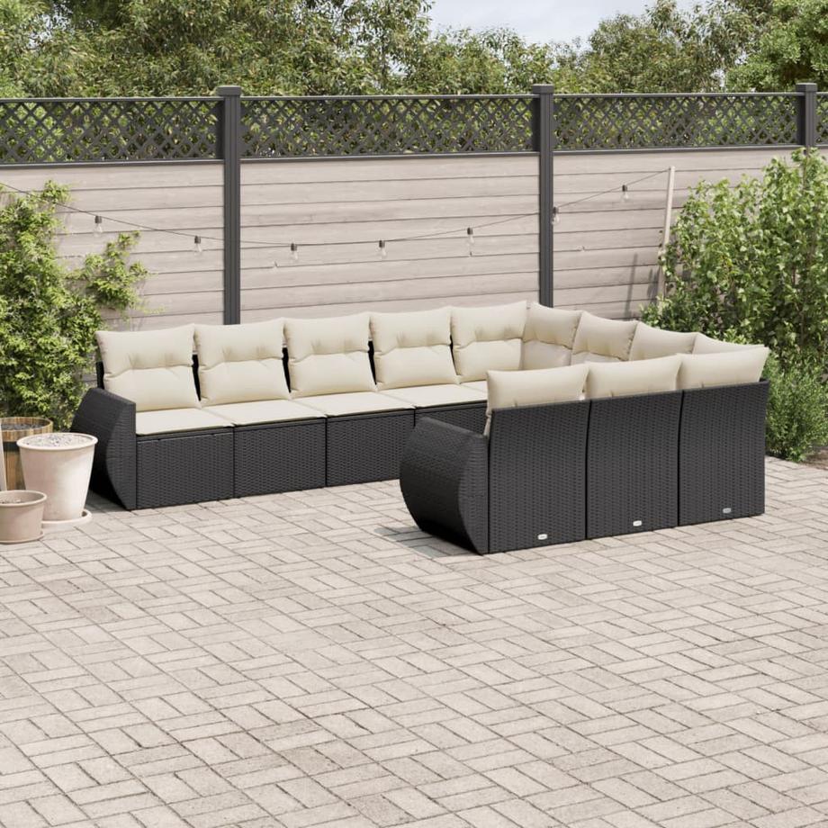 VidaXL Garten sofagarnitur poly-rattan  
