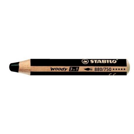 STABILO STABILO woody 3 in 1 Nero 1 pz  