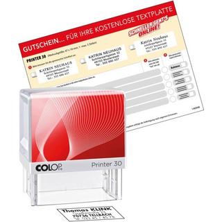 Colop COLOP Mehrtextstempel 30 G7 5 Zeilen 18x47mm  