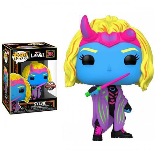 Image of POP! Marvel Loki : Silvye - Black Light (988) EXM