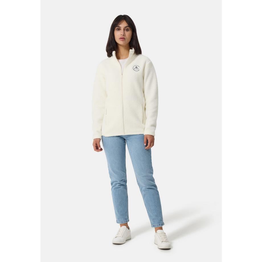 CASH-MERE.CH Veste Polaire Rétro Polyester Recyclé  