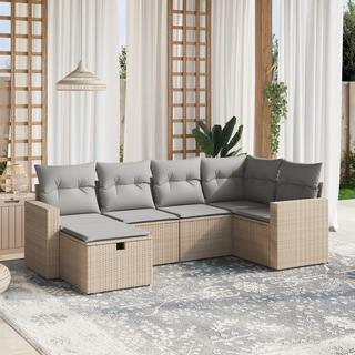 VidaXL Garten sofagarnitur poly-rattan  