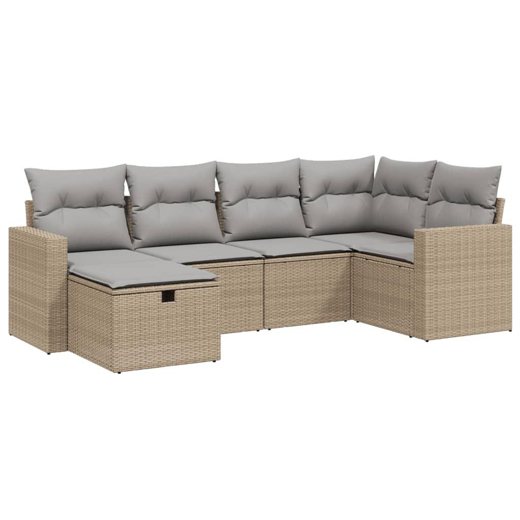 VidaXL Garten sofagarnitur poly-rattan  