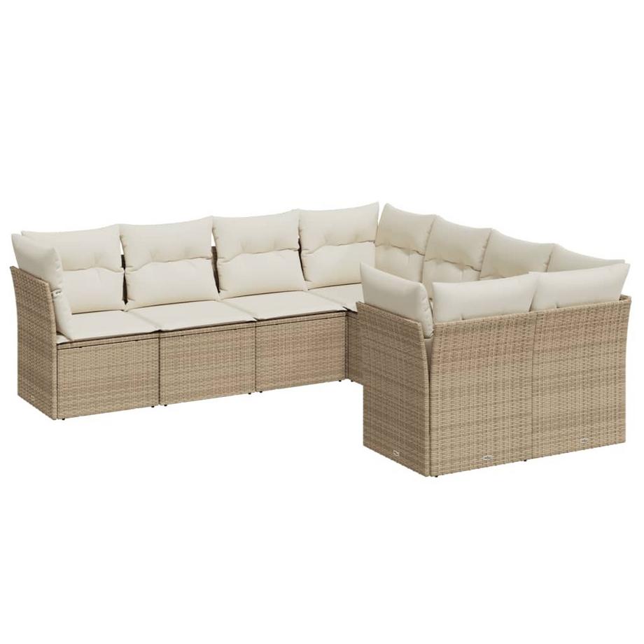 VidaXL Garten sofagarnitur poly-rattan  