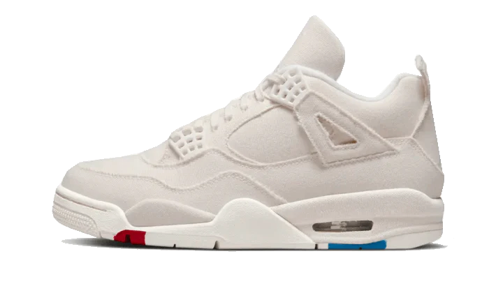 Image of Air Jordan 4 Sail Canvas Damen Beige 42.5