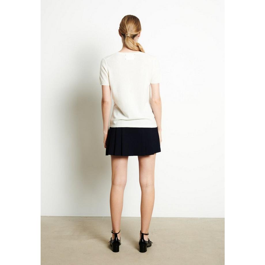 Studio Cashmere8 LILLY 14 Maglia Scollo a V Maniche Corte  