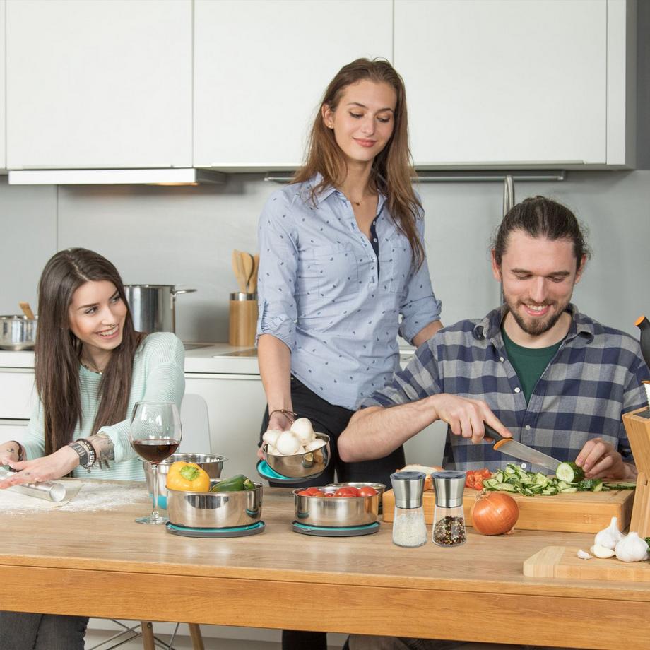 B2X  Salz- und Pfeffermühle aus Glas 