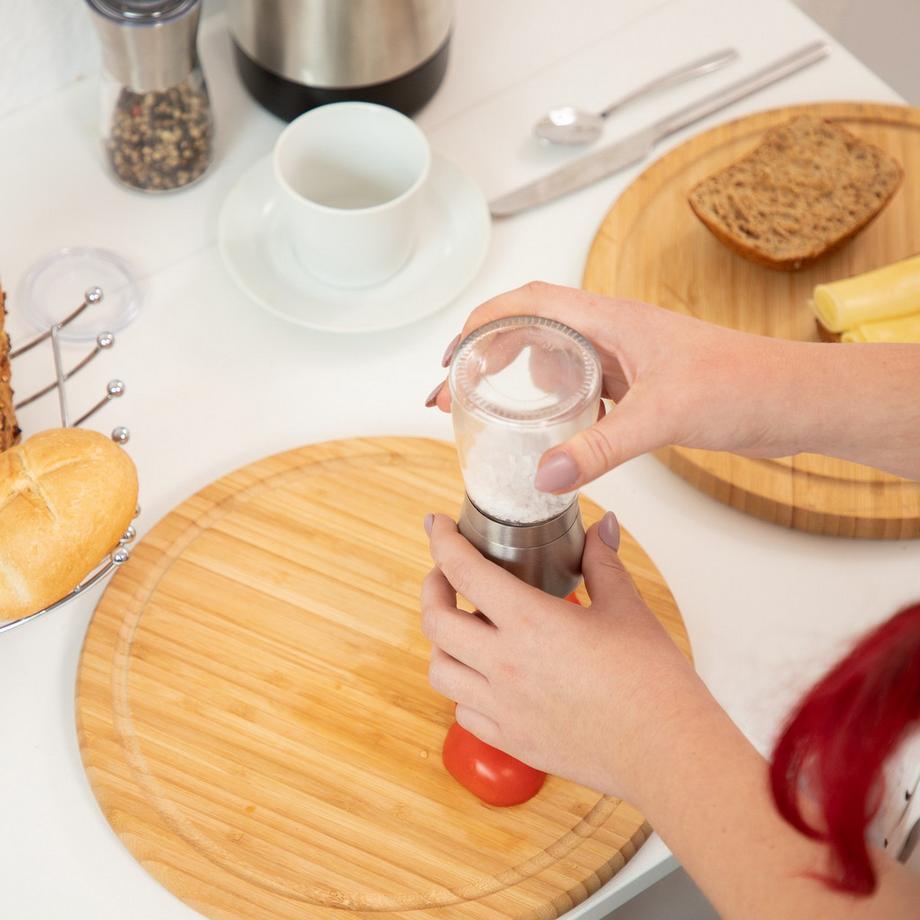 B2X  Salz- und Pfeffermühle aus Glas 