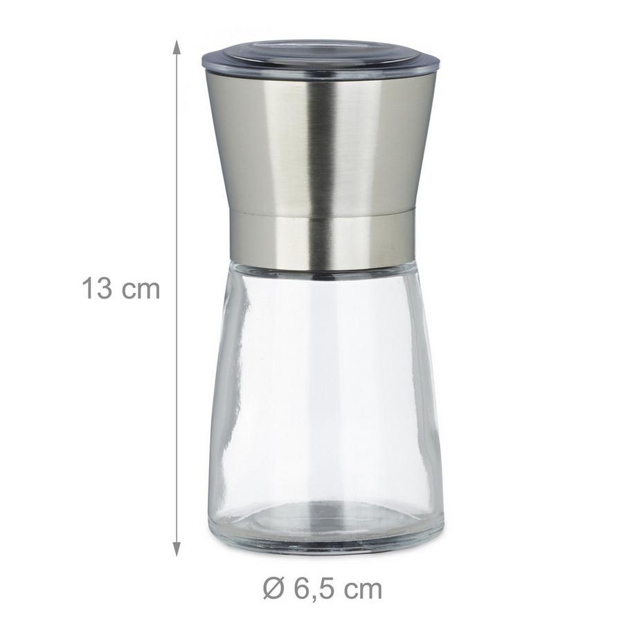 B2X  Salz- und Pfeffermühle aus Glas 