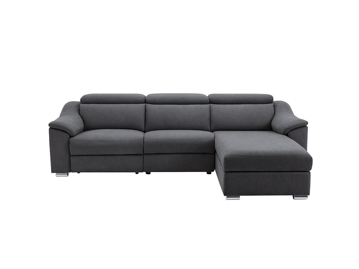 Vente-unique Ecksofa mit elektrischer Relaxfunktion PEDRERA Stoff Ecke rechts  