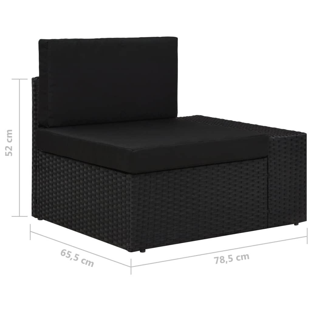 VidaXL Garten-lounge-set poly-rattan  