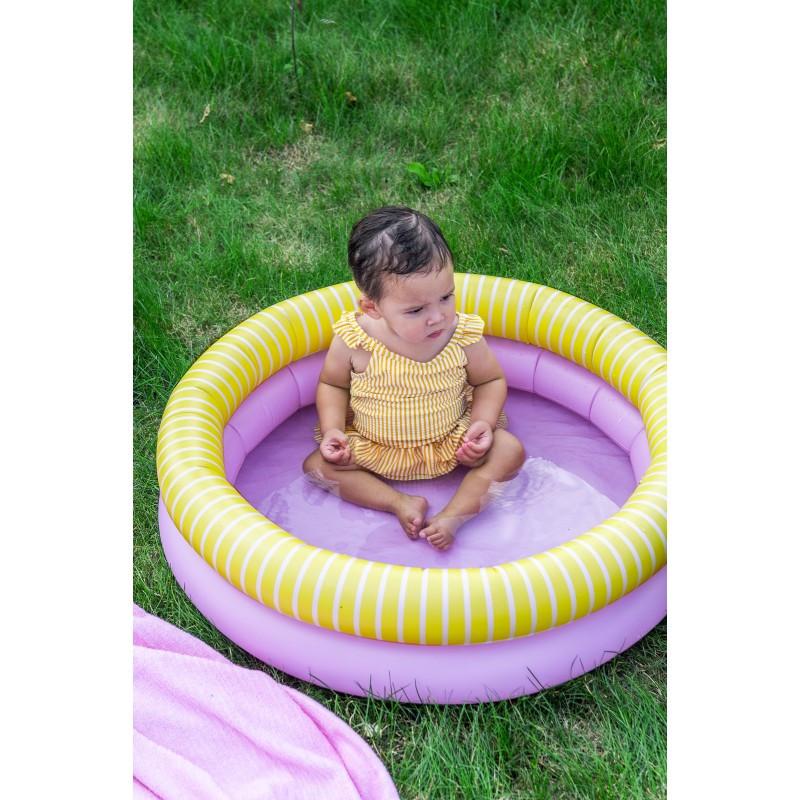 Quut  Dippy, Inflatable pool (Ø 80cm) - Banana pink 