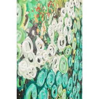 KARE Design Tableau encadré Top View vert 100x100  