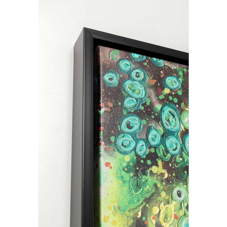 KARE Design Tableau encadré Top View vert 100x100  