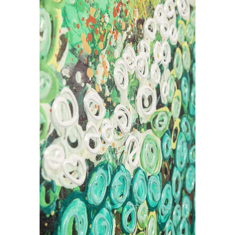 KARE Design Tableau encadré Top View vert 100x100  