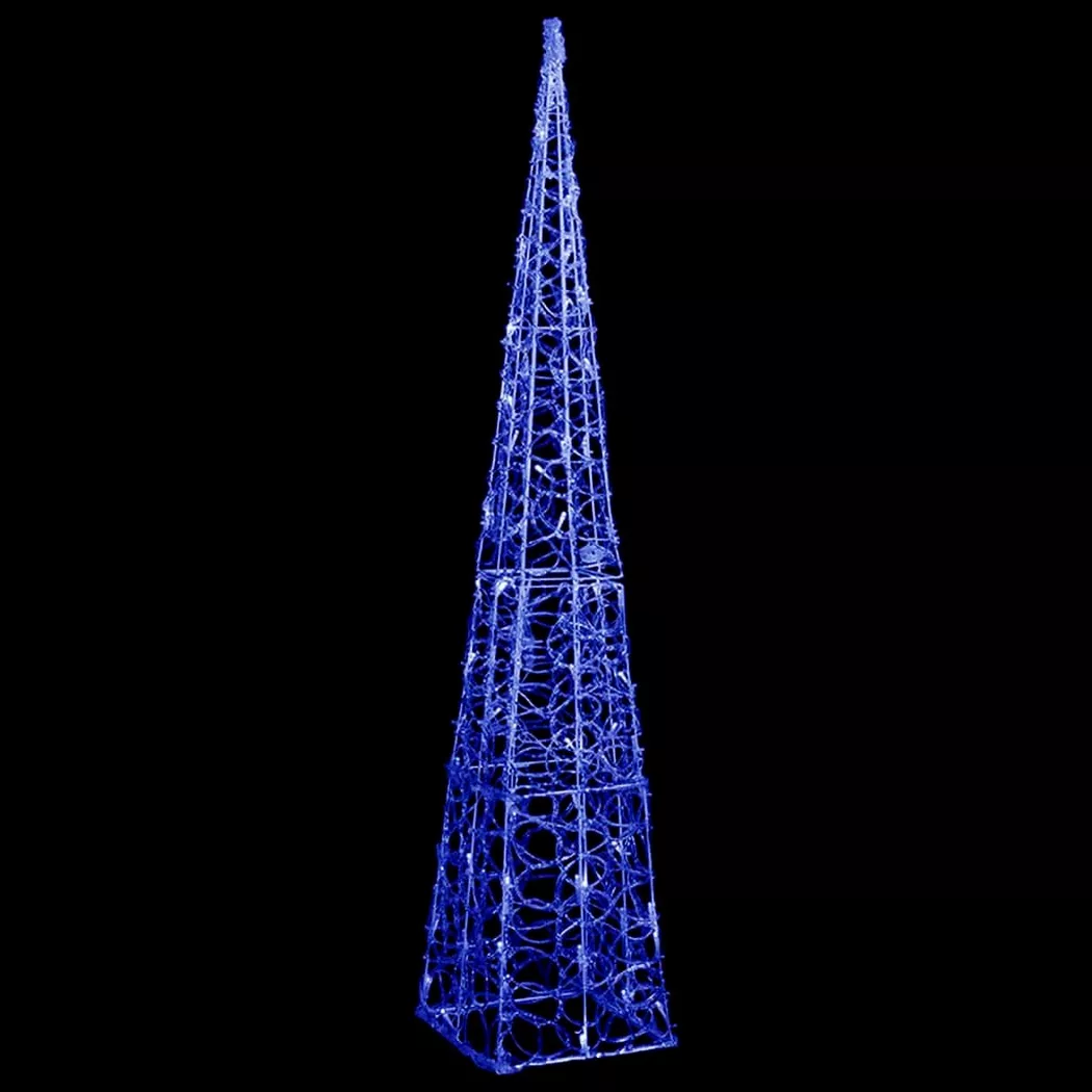 VidaXL - Cône lumineux, One Size, Bleu