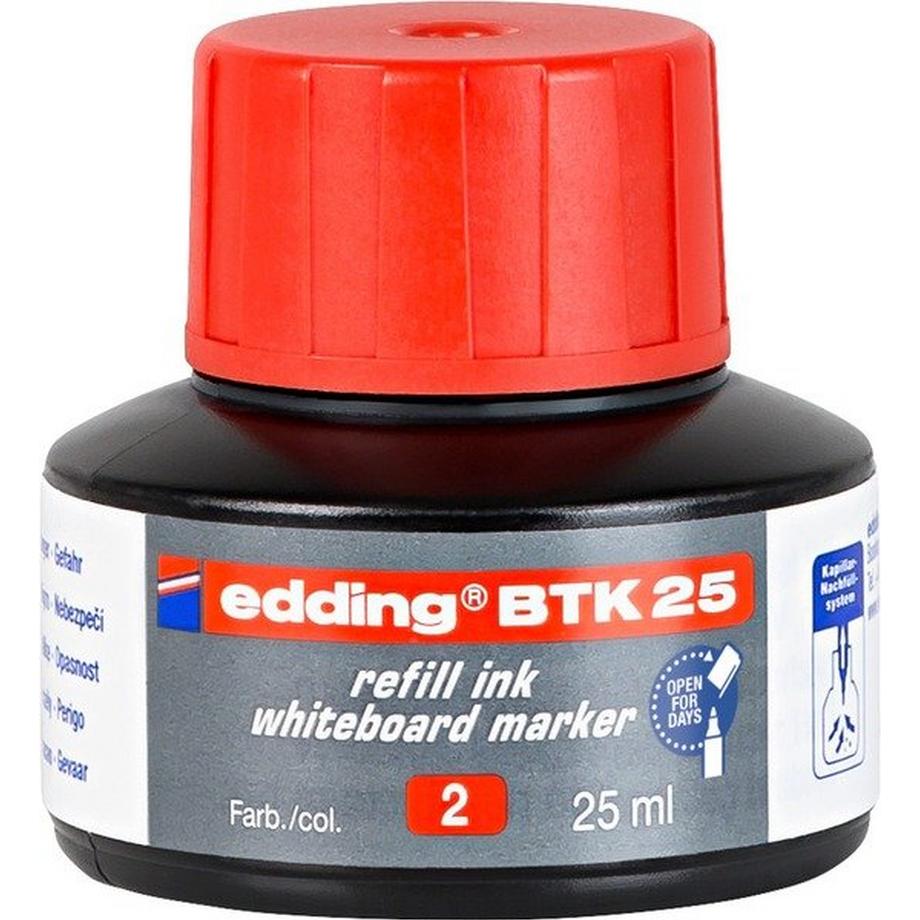 Edding EDDING Nachfülltusche BTK25 BTK-25-2 rot  