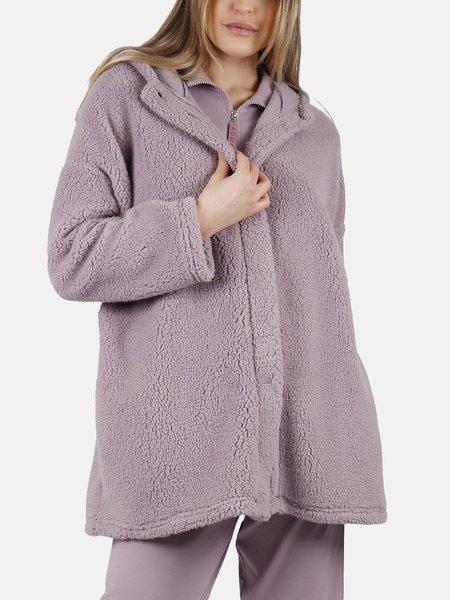 Image of Hausjacke Comfort Home Damen Violett Bedruckt M