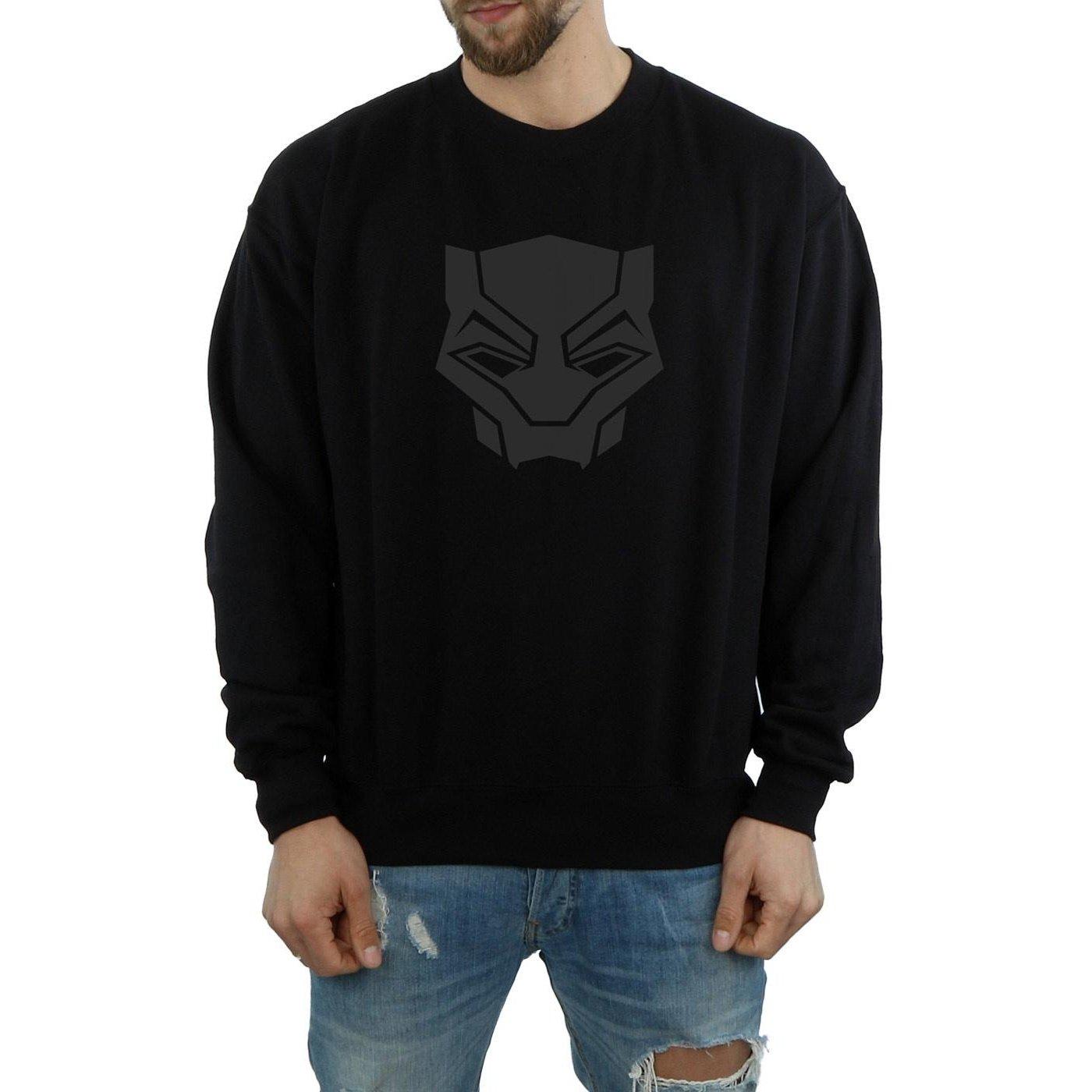 MARVEL  Black On Black Sweatshirt 