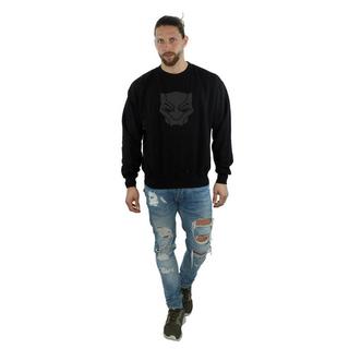 MARVEL  Black On Black Sweatshirt 