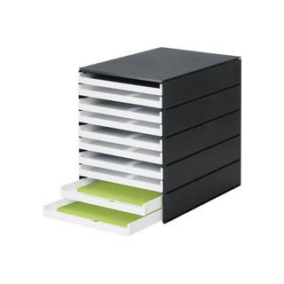 Styro STYRO Schubladenbox PRO schwarz 14-800292 10 Fächer  