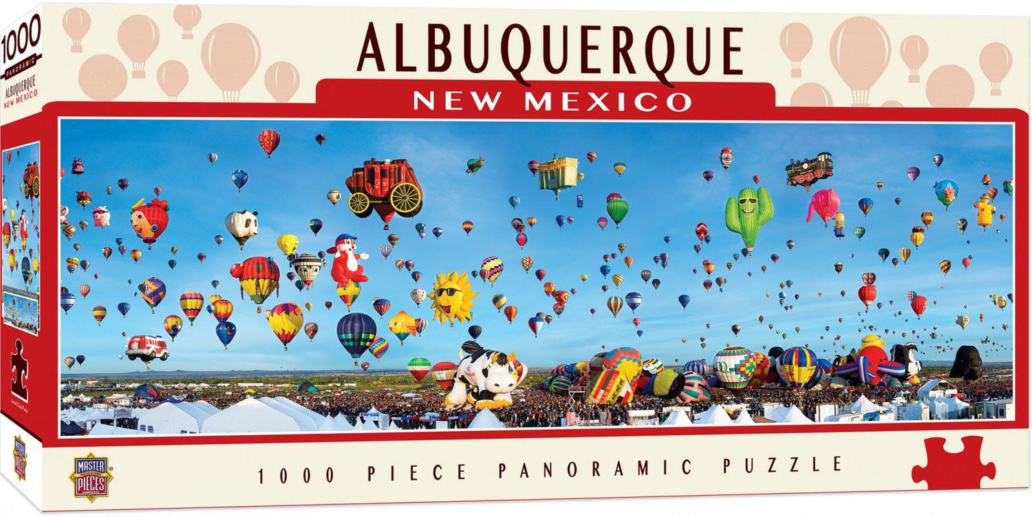 Masterpieces  Masterpieces Puzzle City Panoramic Albuquerque Puzzle 1000 pieces 