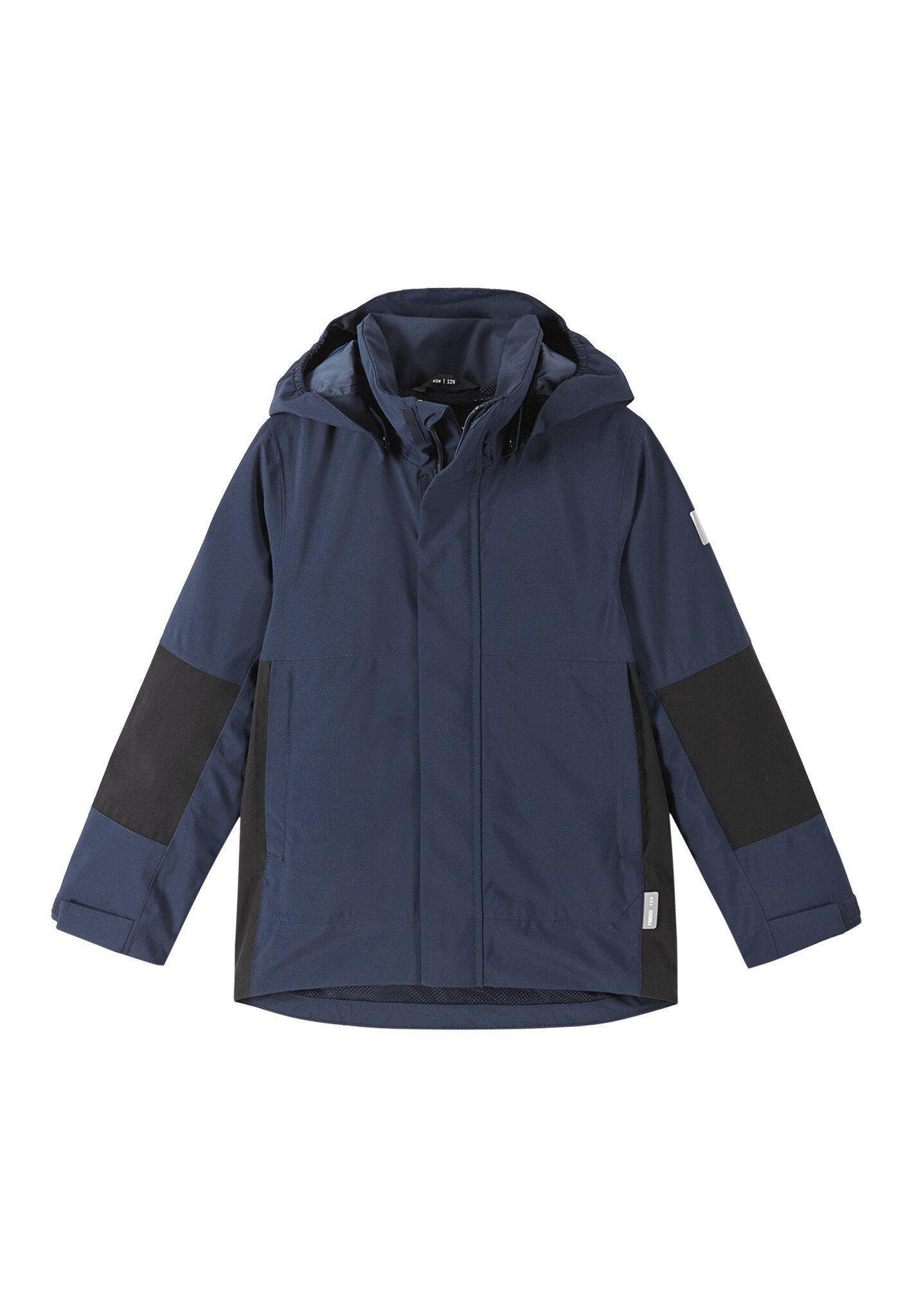 Image of Tec Kinder Regenjacke Suontee Navy Mädchen Blau 134
