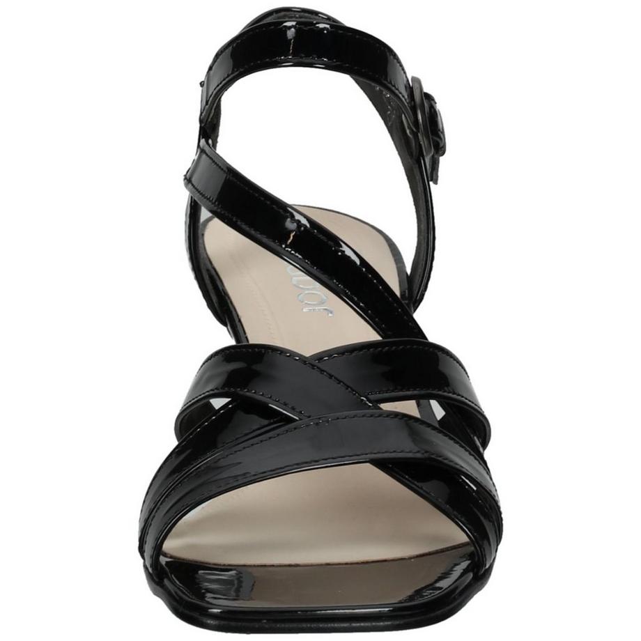 Gabor Sandali con Cinturini e Tacco Largo  