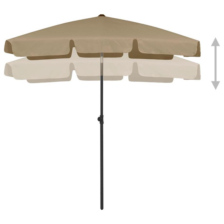 VidaXL Parasol de plage  