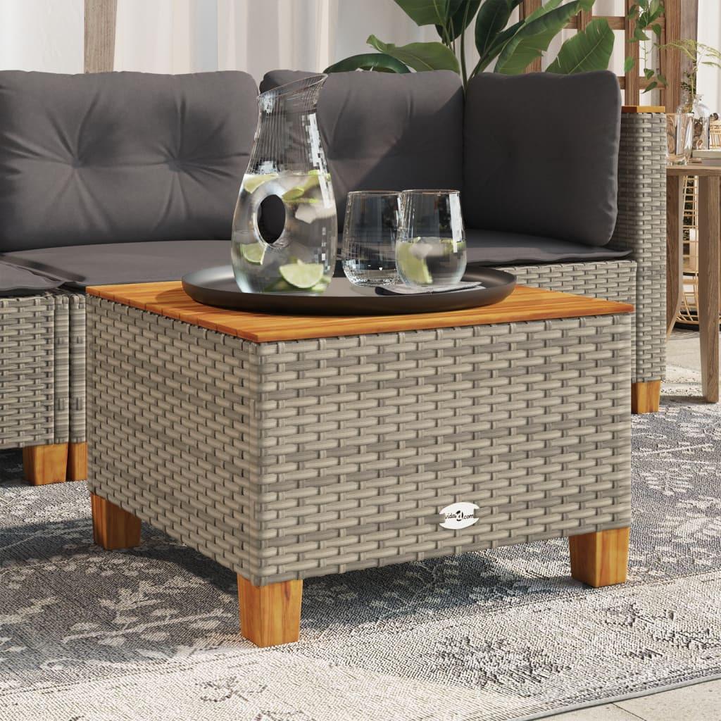 VidaXL Gartentisch poly-rattan  